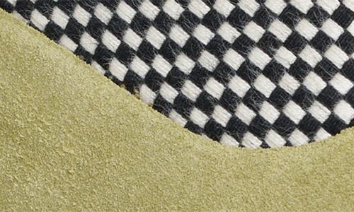 The Office Of Angela Scott Ms. Baker Cap Toe Oxford In Sage Checkerboard