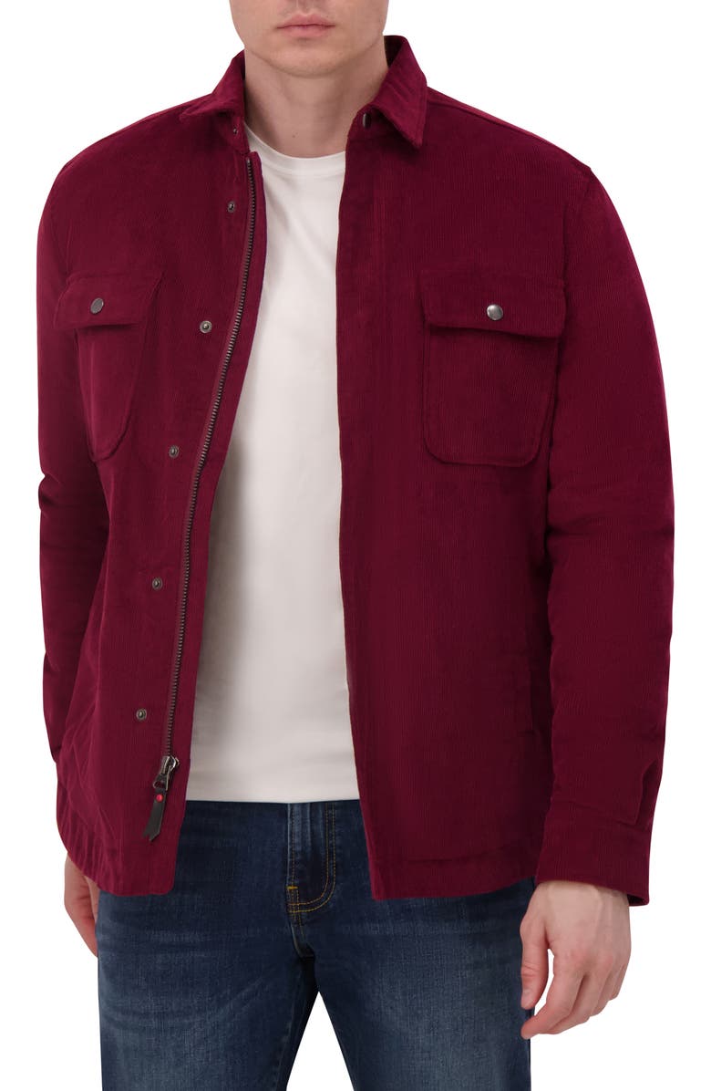 Robert Graham Corduroy Shirt Jacket, Main, color, 