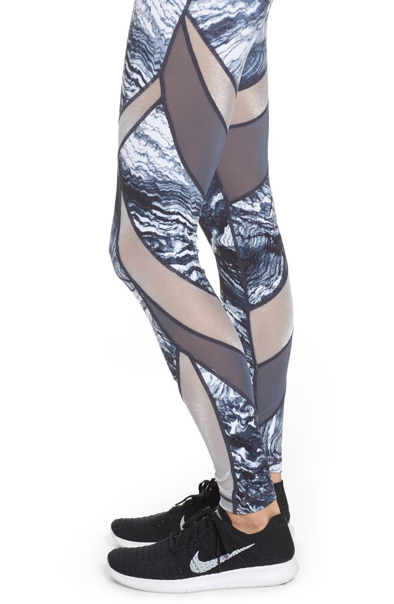 Zella Define High Waist Leggings, Alternate, color, 