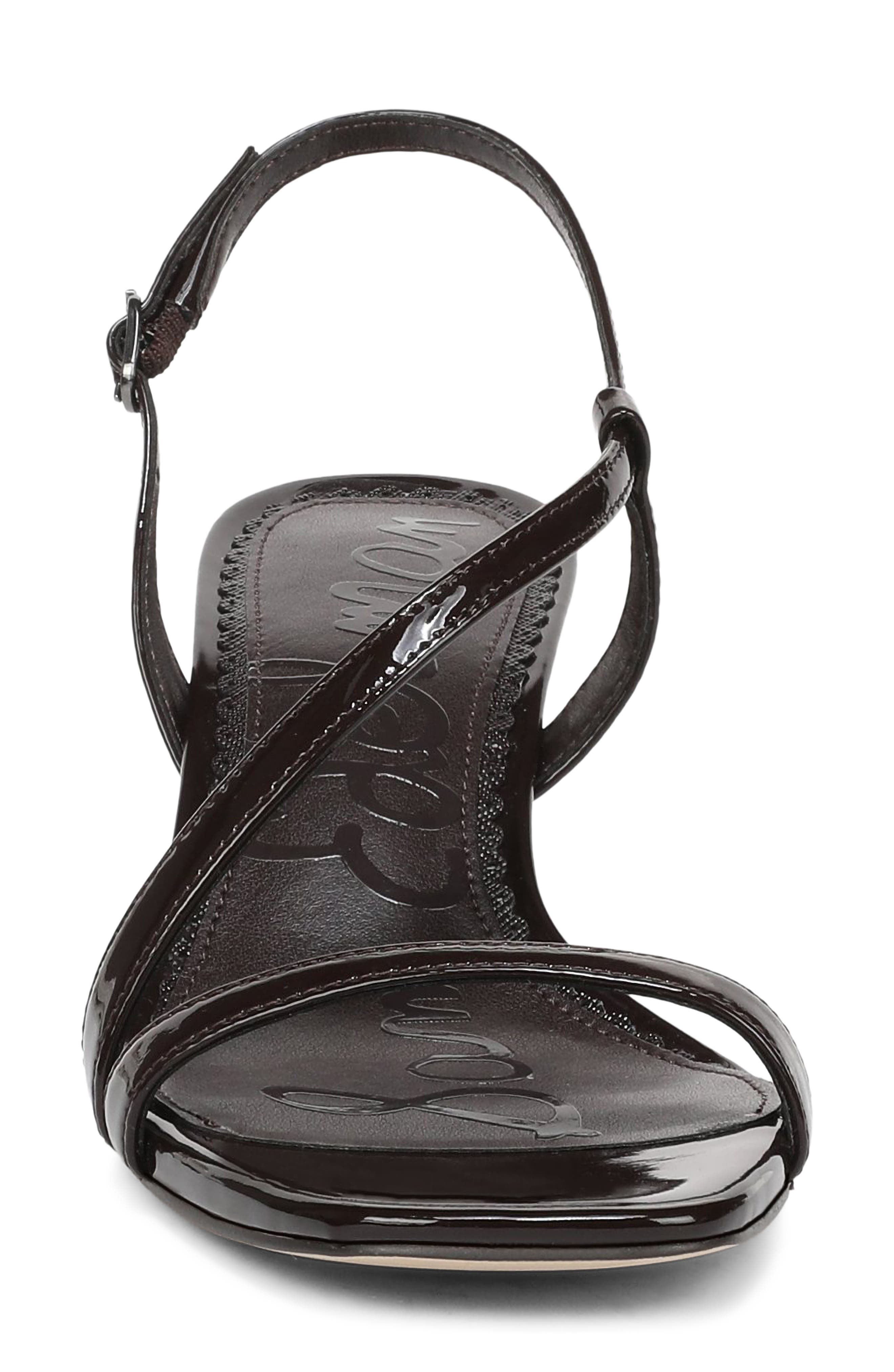 Prance Faux Leather Sandal, Alternate, color, RICH CHOCOLATE