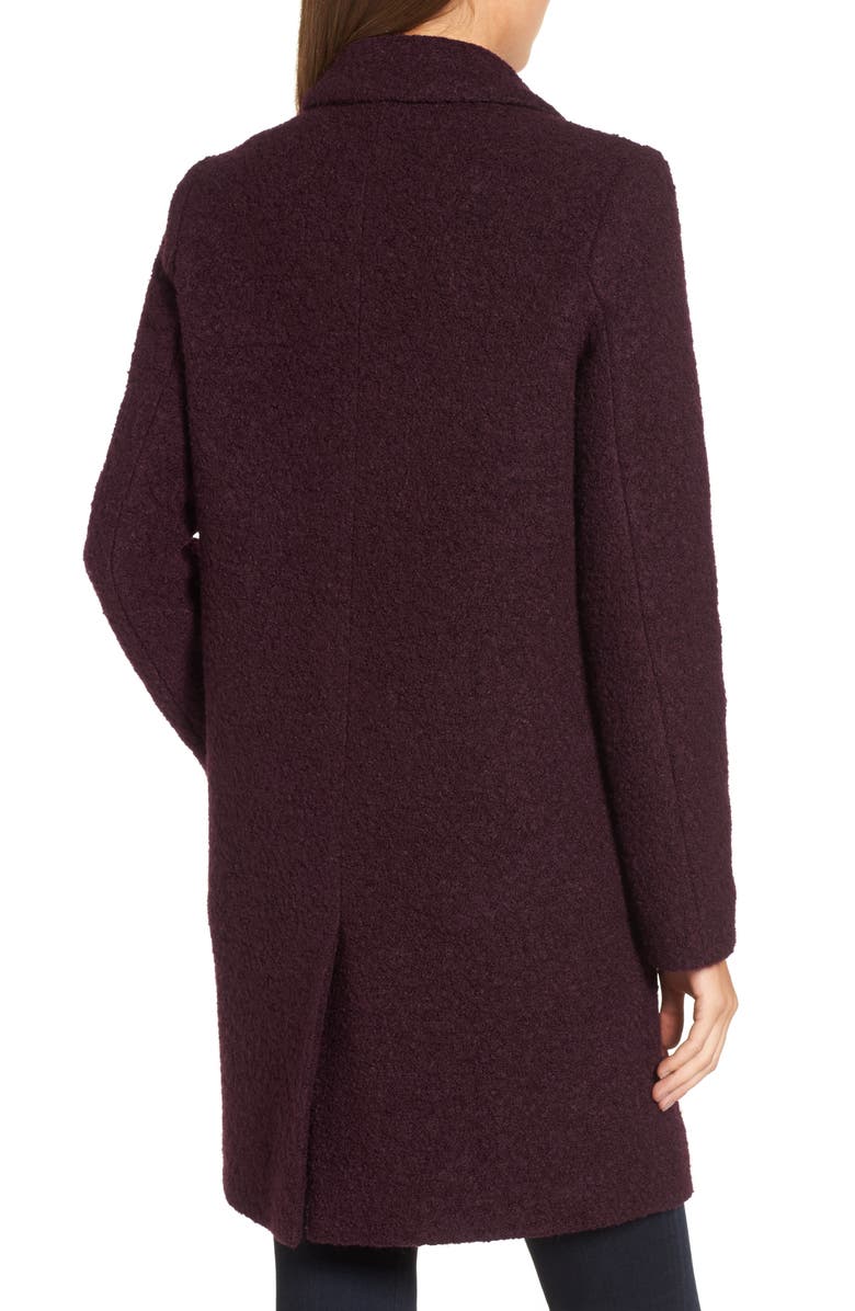 Marc New York Andrew Marc Paige Wool Blend Bouclé Coat, Alternate, color, 