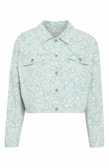 ICHI Calies Crop Trucker Jacket
