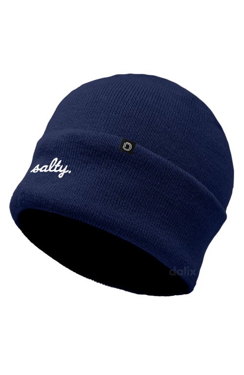 Dalix Salty Beanie Cap In Blue