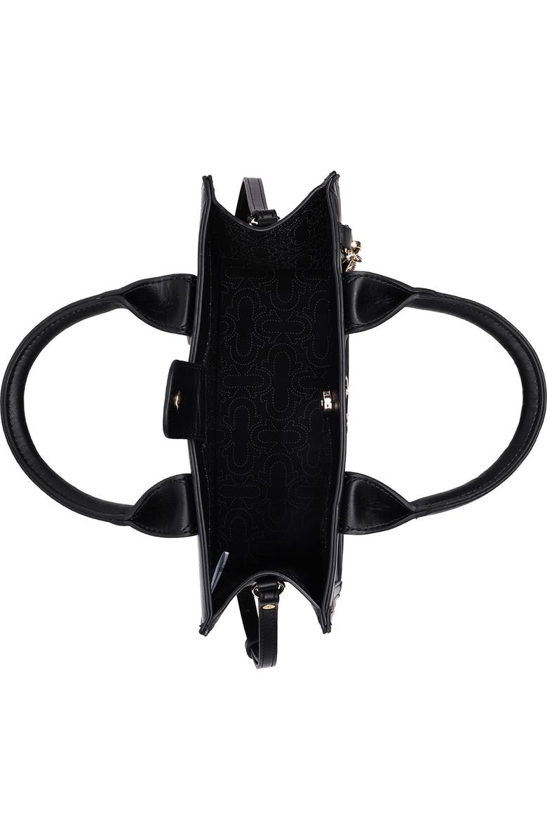 True Religion Modern Edge Charm Tote, Alternate, color, Black