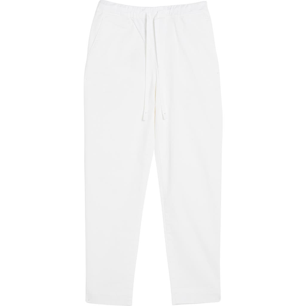 Mm Mara Tie Waist Pants In White