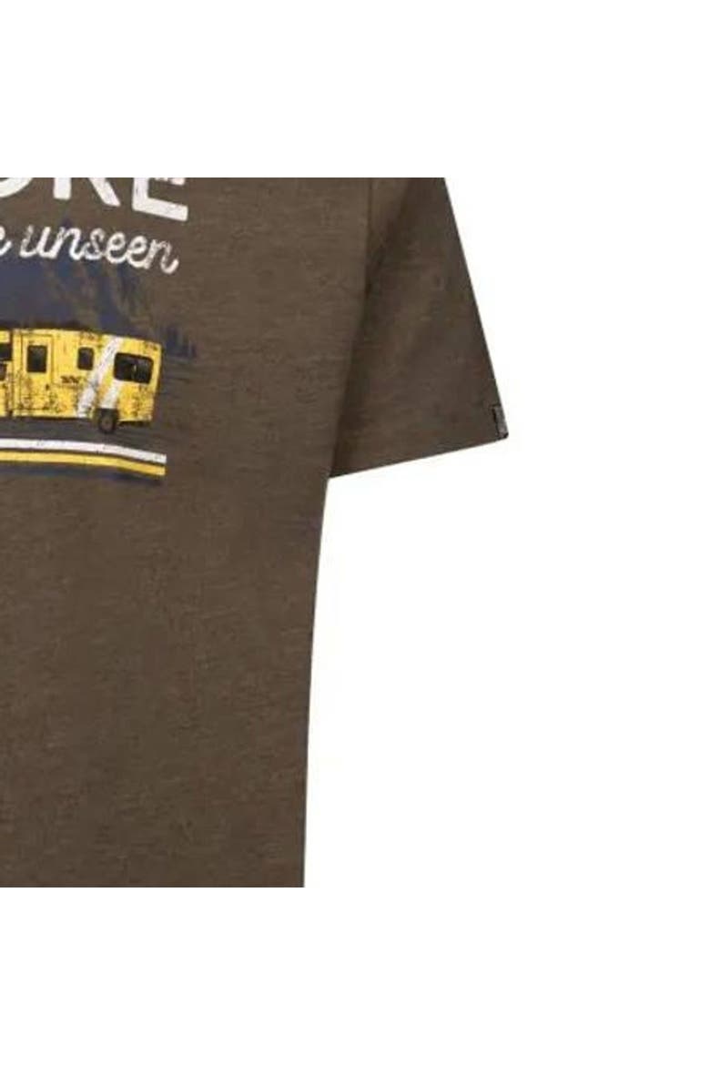 Thelon Printed Casual T-Shirt, Alternate, color, Marshland Marl