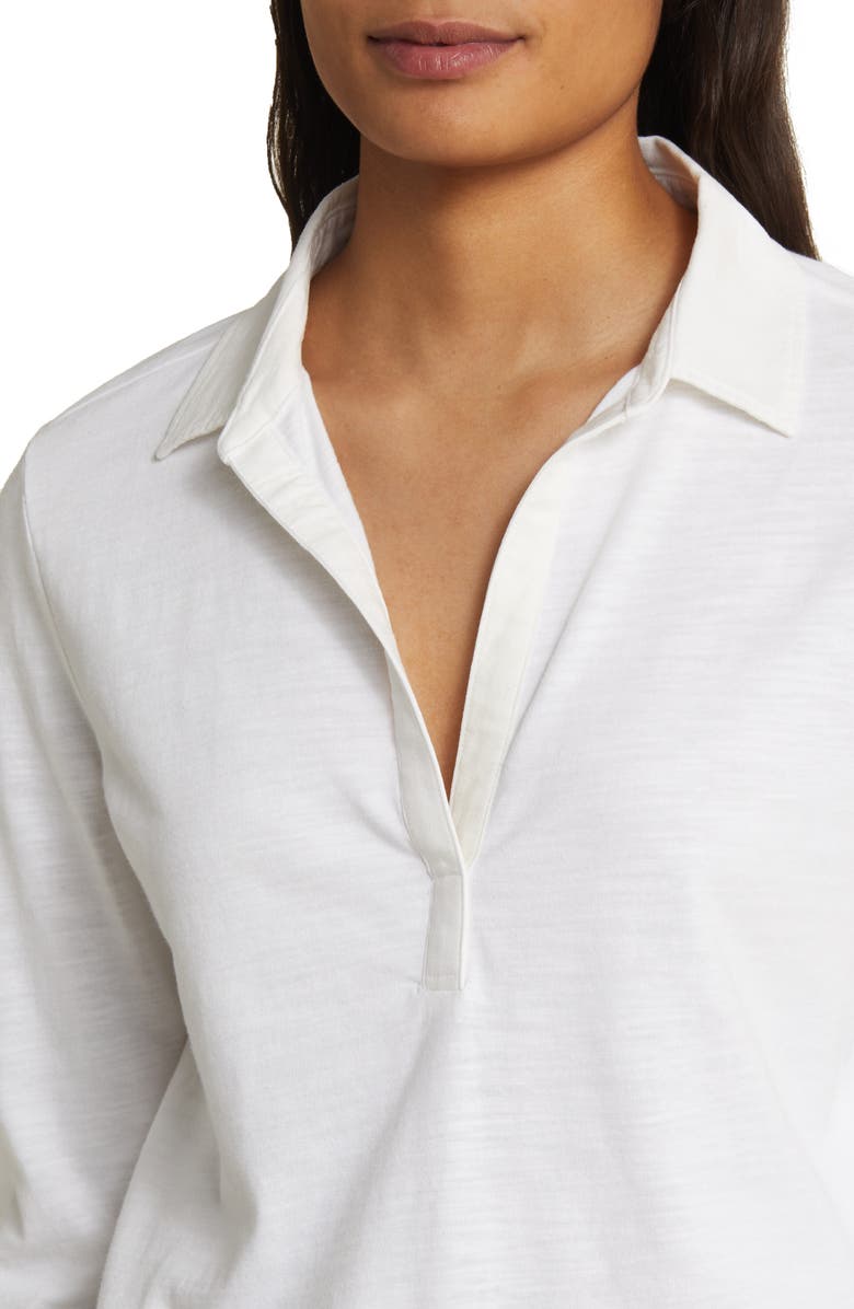 Tommy Bahama Ashby Isles Cotton Jersey Popover Top, Alternate, color, White