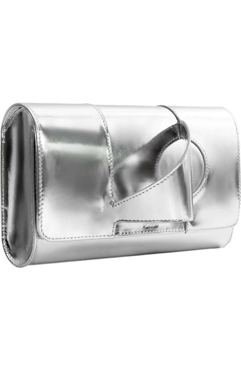 PERRIN PARIS L'Asymetrique Clutch Patent, Alternate, color, Silver