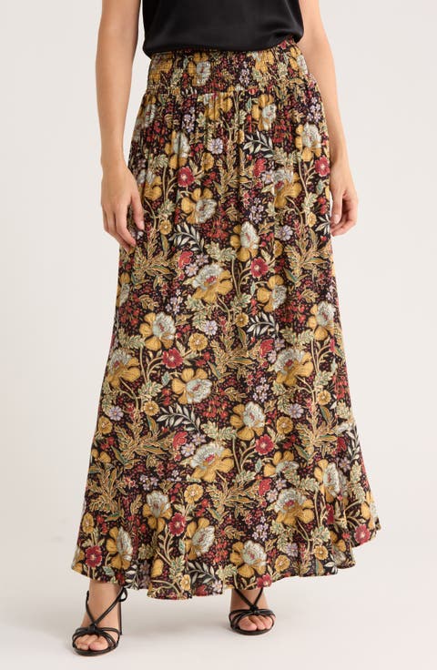 Pull-On Maxi Skirt