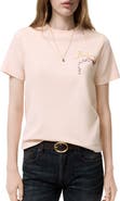 Burberry Brave Little Tree Cotton T-shirt