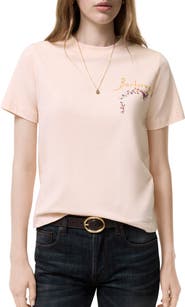 Burberry Brave Little Tree Cotton T-shirt