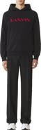 Lanvin Embroidered Cotton Hoodie