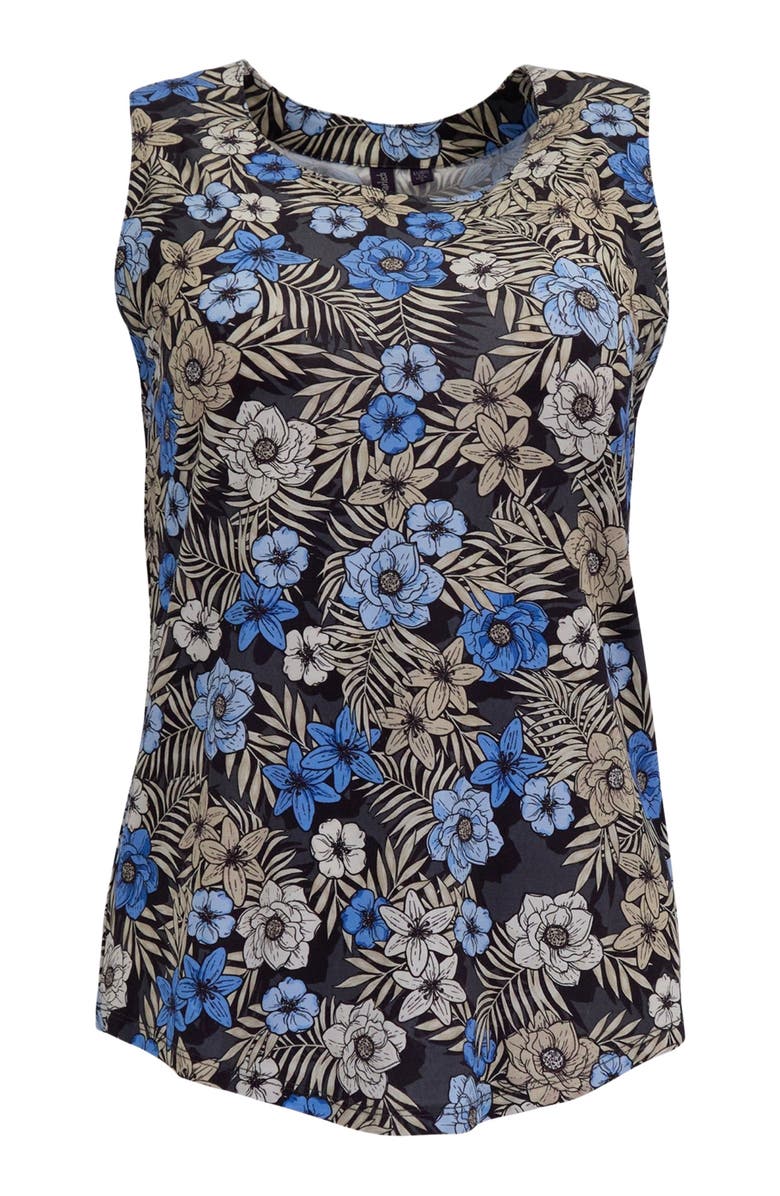 Lords of Harlech Tropical Mix Womens Muscle Tank, Alternate, color, Tropical Mix Black