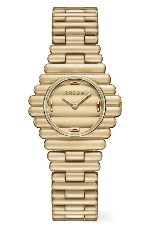 Breda Coda Watch, 32mm In 18k Gold Plated