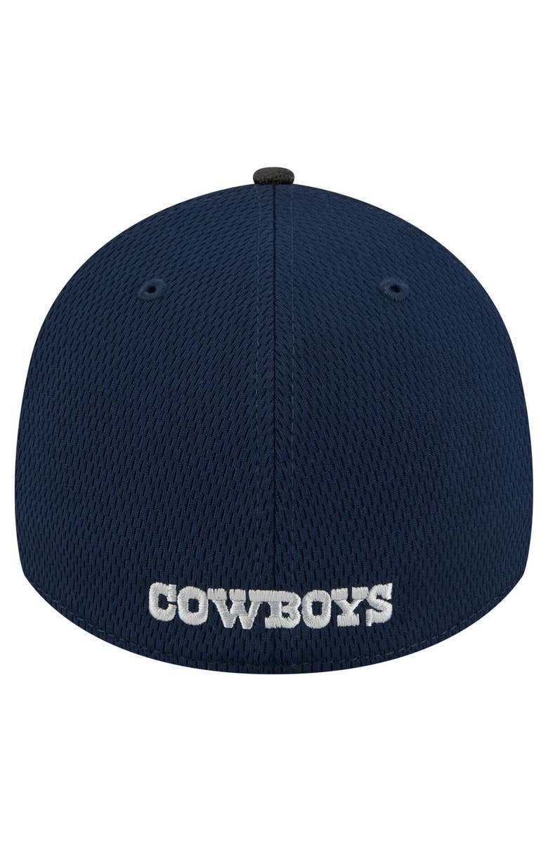 New Era Men's New Era Navy/Black Dallas Cowboys Visor Hit 39THIRTY Flex Hat, Alternate, color, Navy