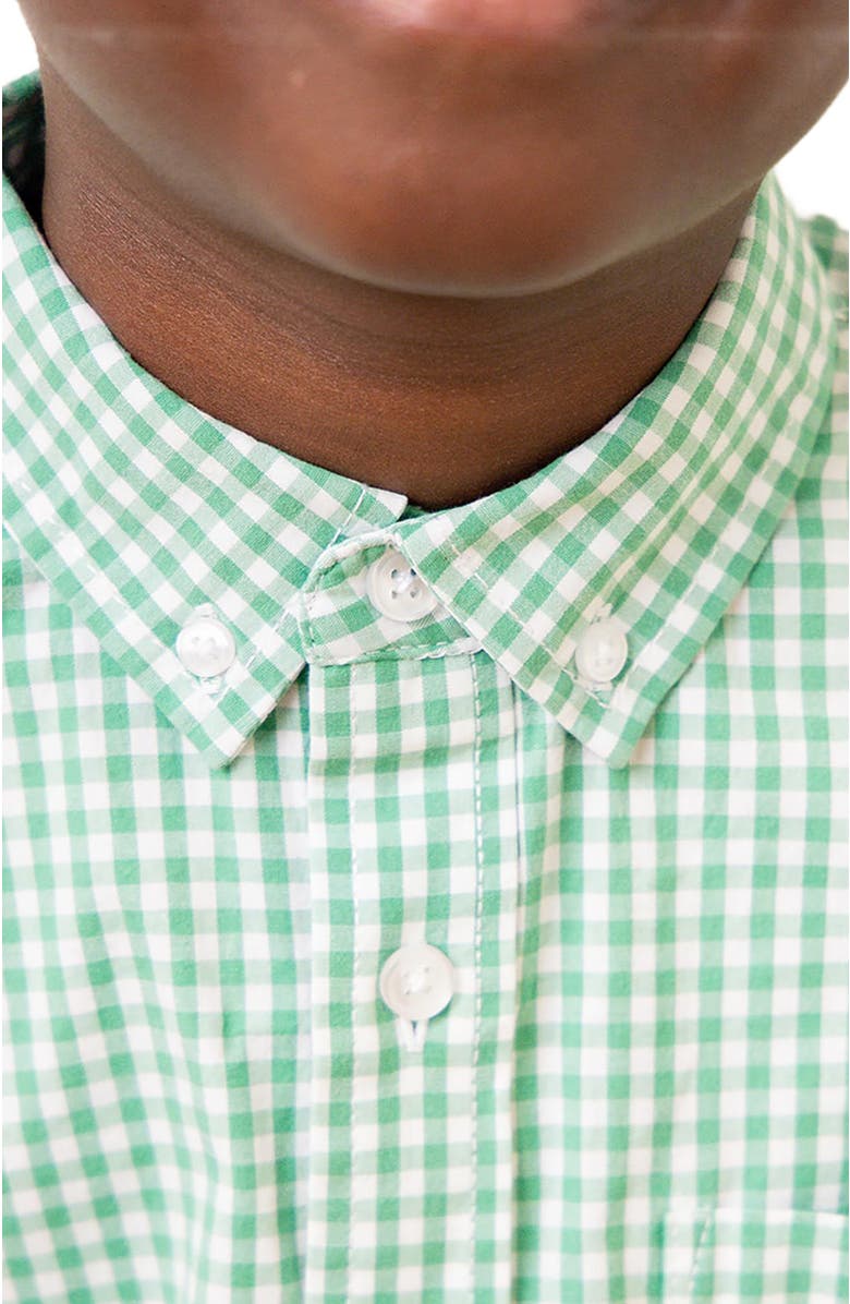 Hope & Henry Kids' Organic Stretch Poplin Long Sleeve Button Down Shirt, Alternate, color,