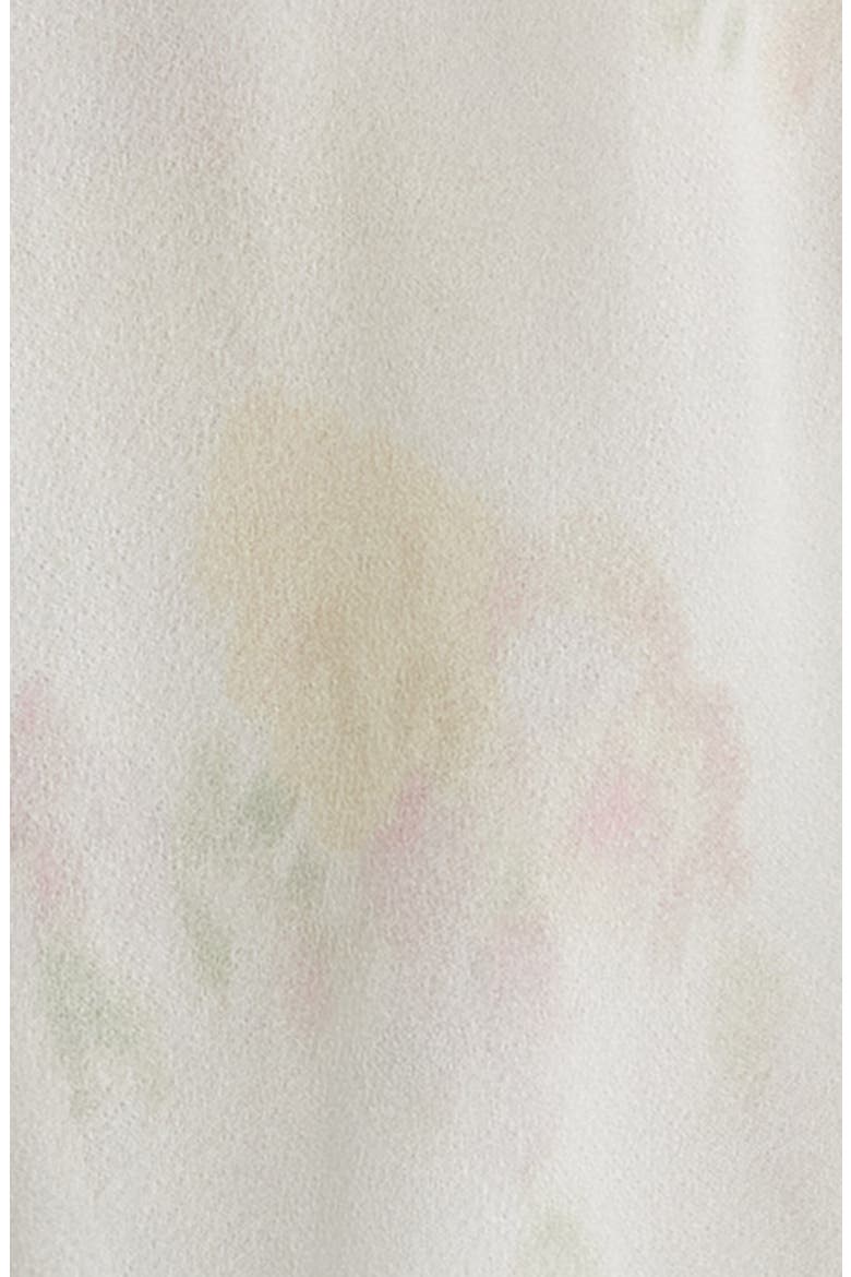Avaline Floral Ruffle Minidress, Alternate, color, WHITE PEACH