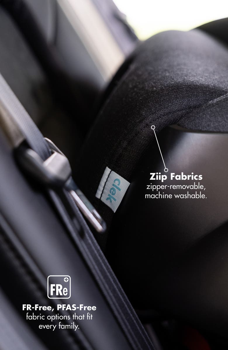Clek Foonf FR-Free Convertible Car Seat, Alternate, color, Latte Ziip