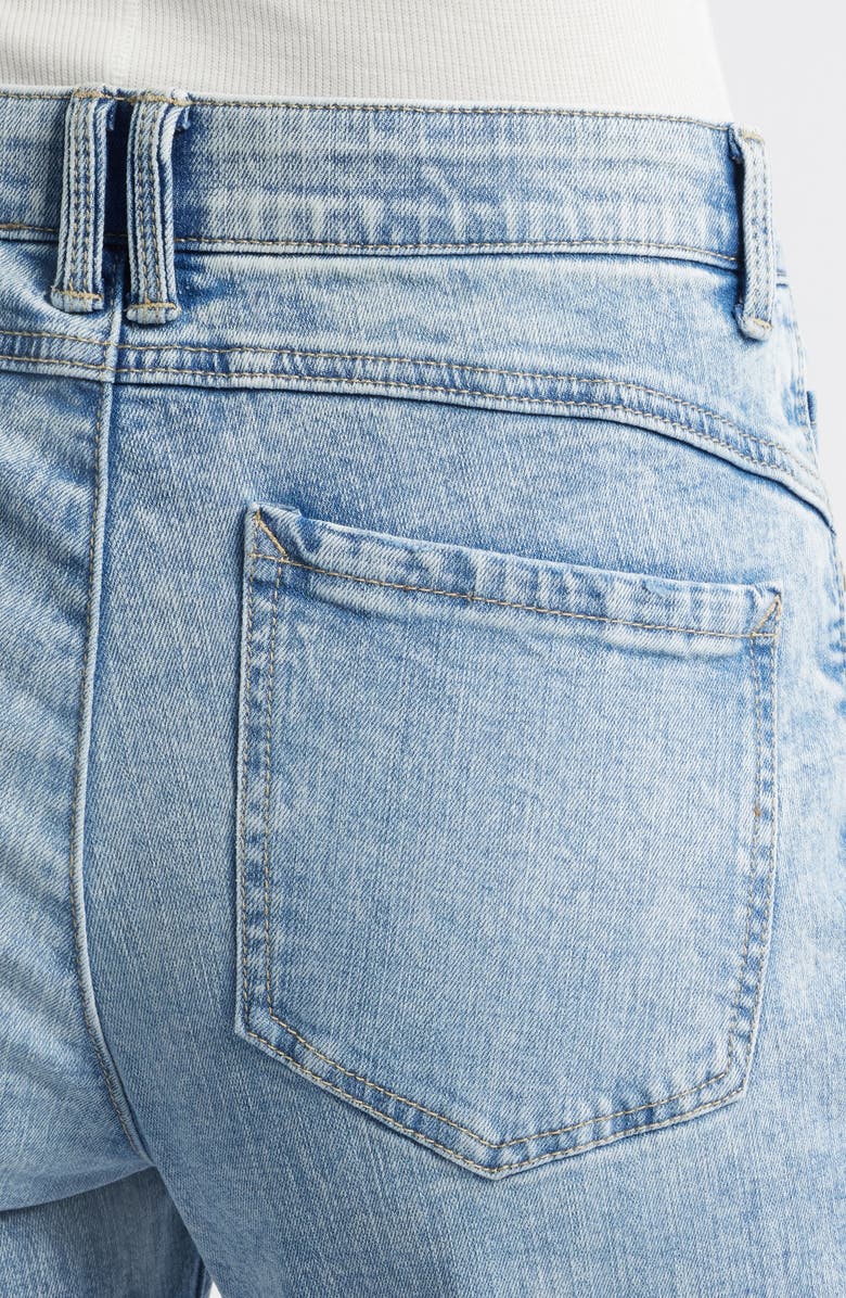 Wit & Wisdom Round Up High Waist Ankle Boyfriend Jeans, Alternate, color, 