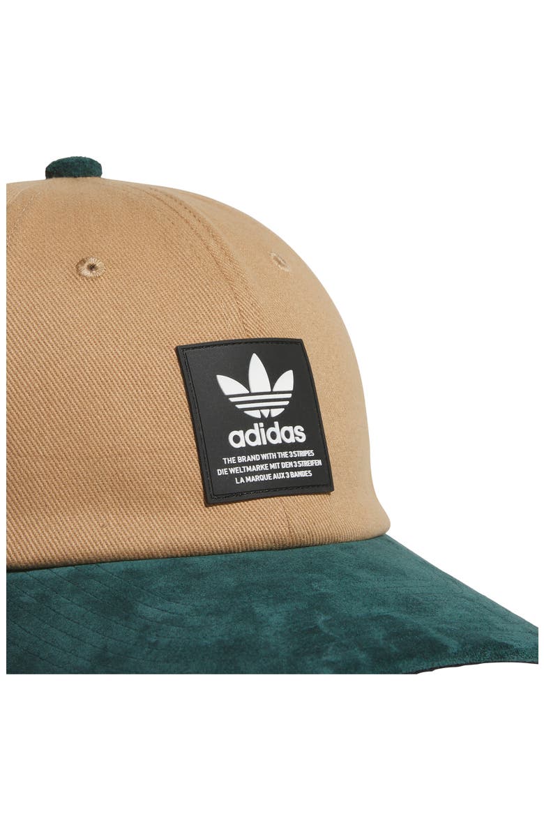 Terrace Adjustable Baseball Cap, Alternate, color, CARDBOARD BROWN/ AURORA GREEN