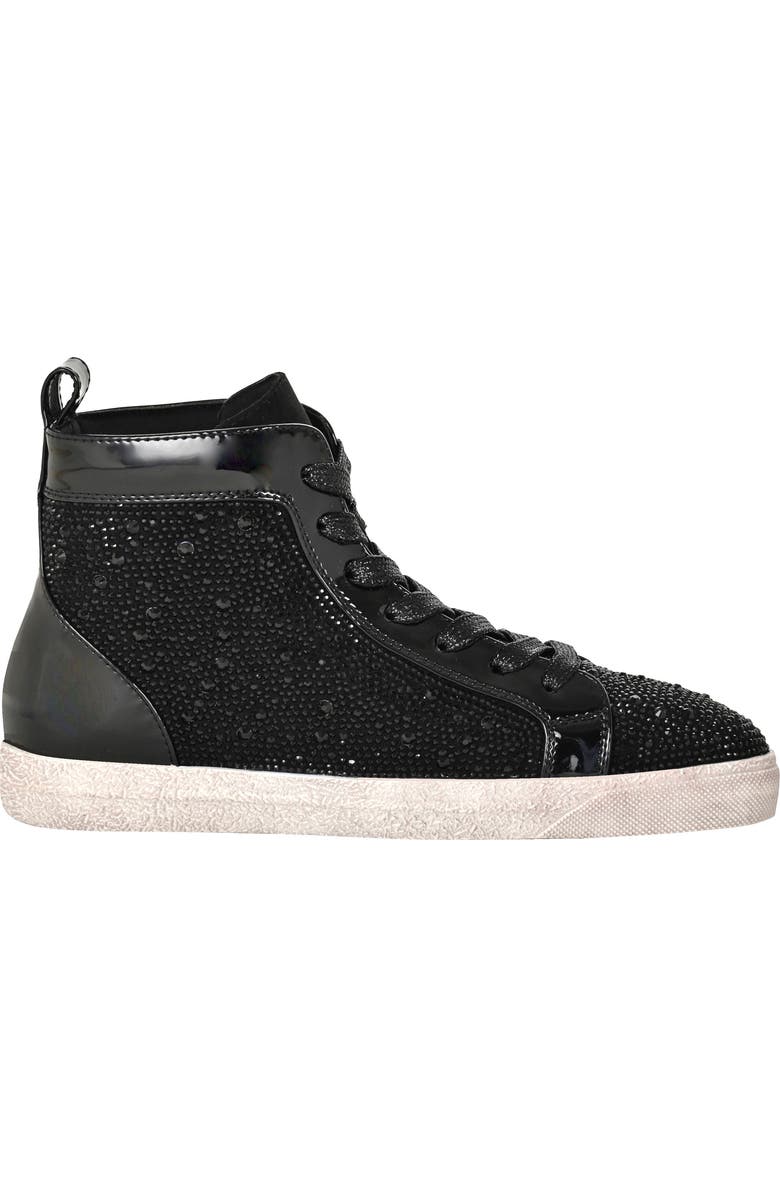 NINETY UNION Foxy High Top Sneaker, Alternate, color, Black