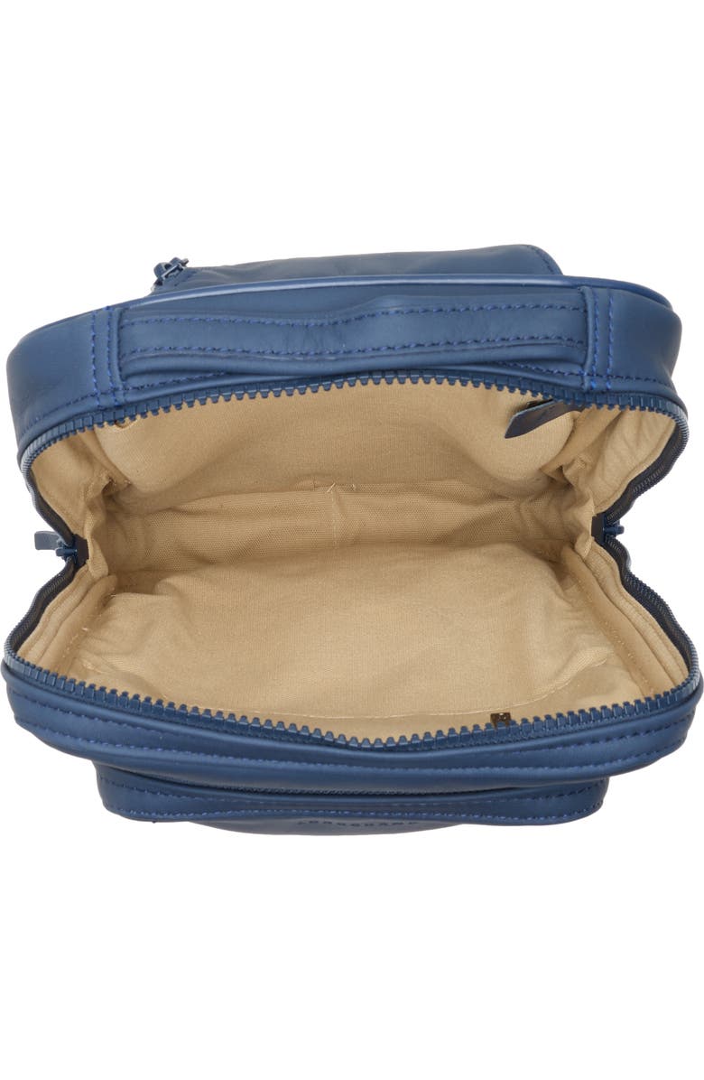 Longchamp Small Parisis Leather Sling Bag, Alternate, color, Baltik