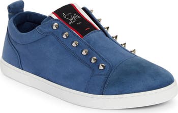 *Christian Louboutin*Fav Fique A Vontade スエード スニーカー Christian Louboutin F.A.V. Fique A Vontade Slip-On Sneaker