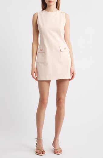 FRAME The Seersucker Sleeveless Minidress