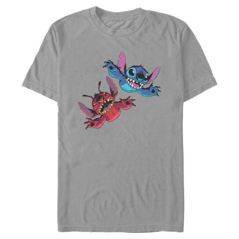 Men's Leroy vs Blue Alien Short Sleeve Graphic T-Shirt