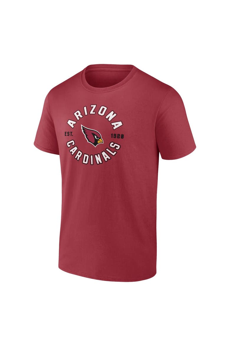 Men's Fanatics Arizona Cardinals Serve T-Shirt Combo Pack, Alternate, color, Garnet