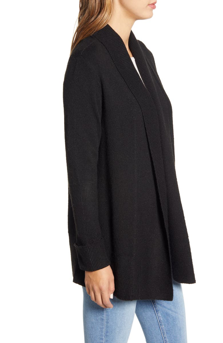 Wit & Wisdom Roll Cuff Cardigan, Alternate, color, 