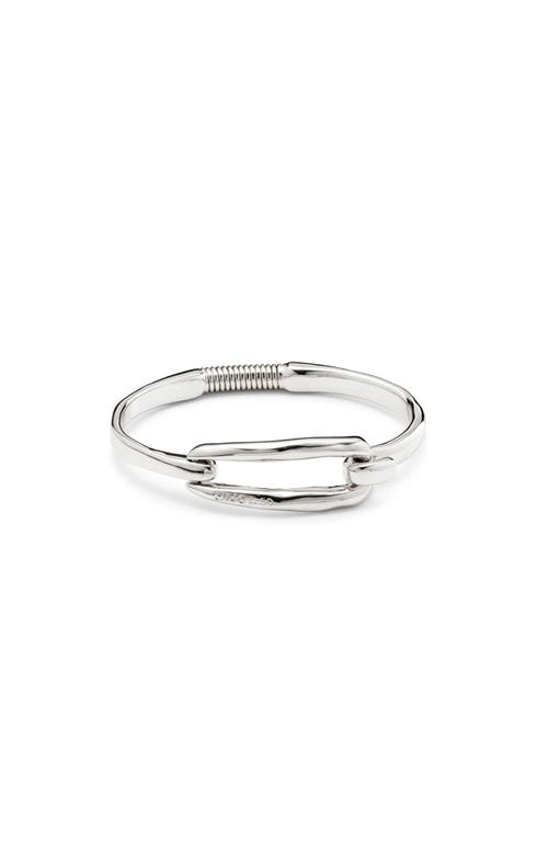 UNODE50 Anchor Buckle Bangle in Silver  product