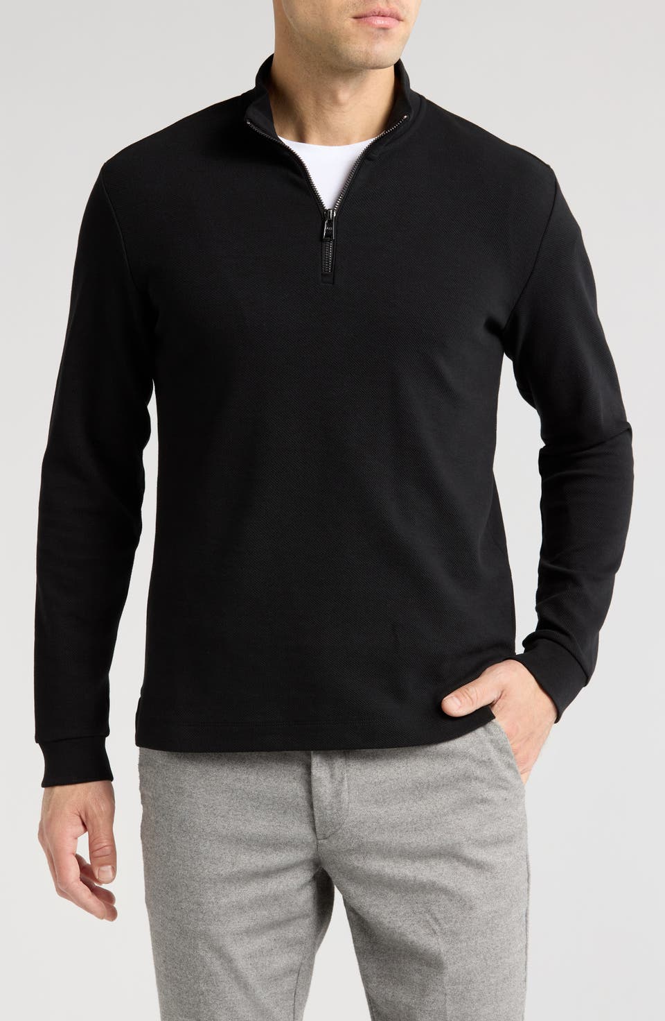 Hugo Boss Tenore Quarter Zip Sweater