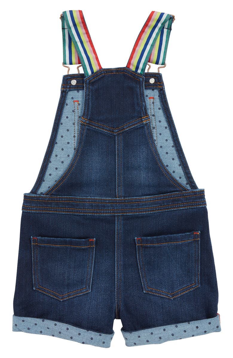 Mini Boden Dungarees Short Overalls, Alternate, color, 