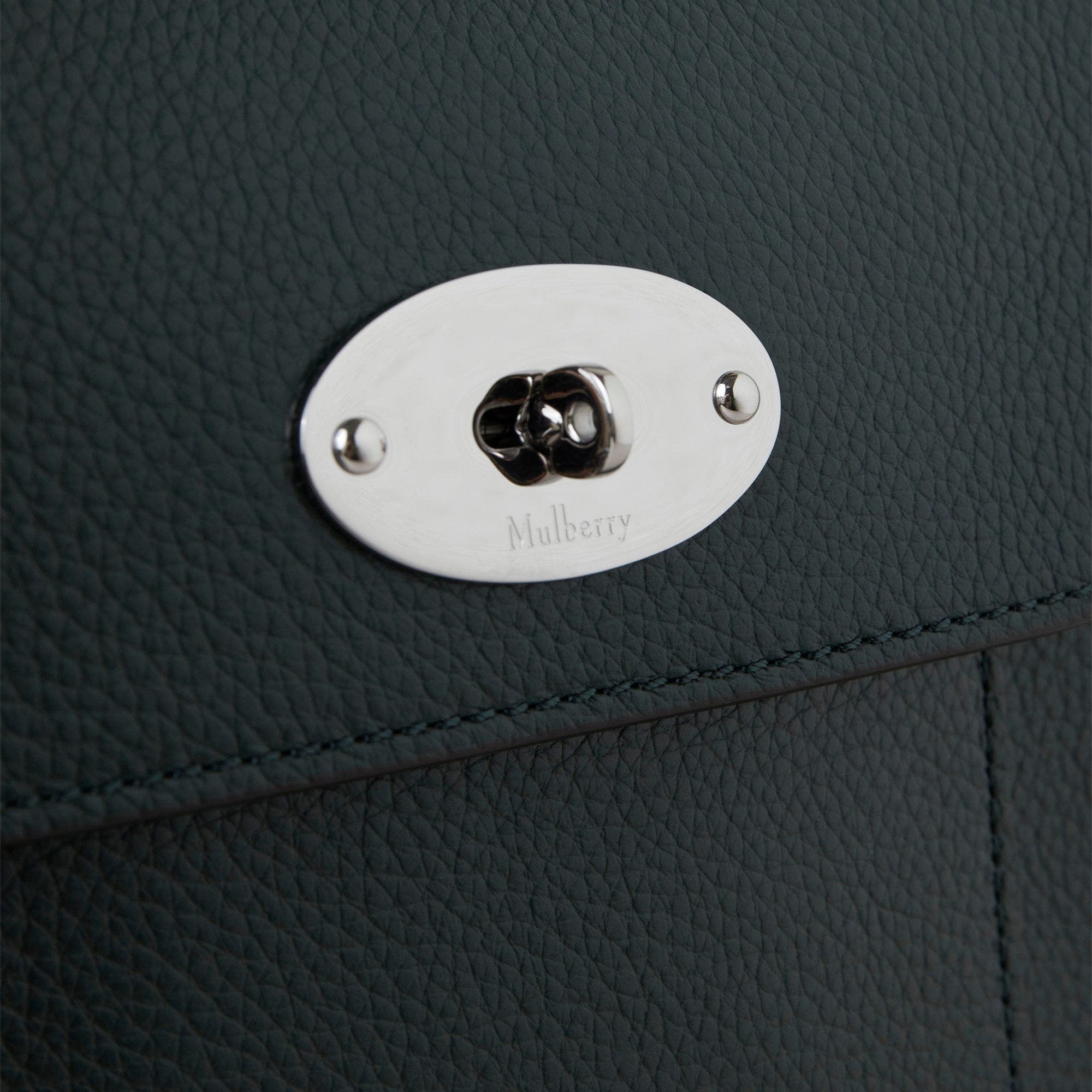 Mulberry Small Antony Leather Crossbody Bag, Alternate, color, Mulberry Green