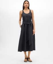 Another Tomorrow Sarong Linen Dress