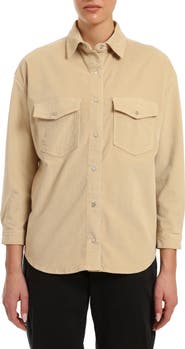 Mavi Jeans Livia Iris Cream Corduroy Shirt