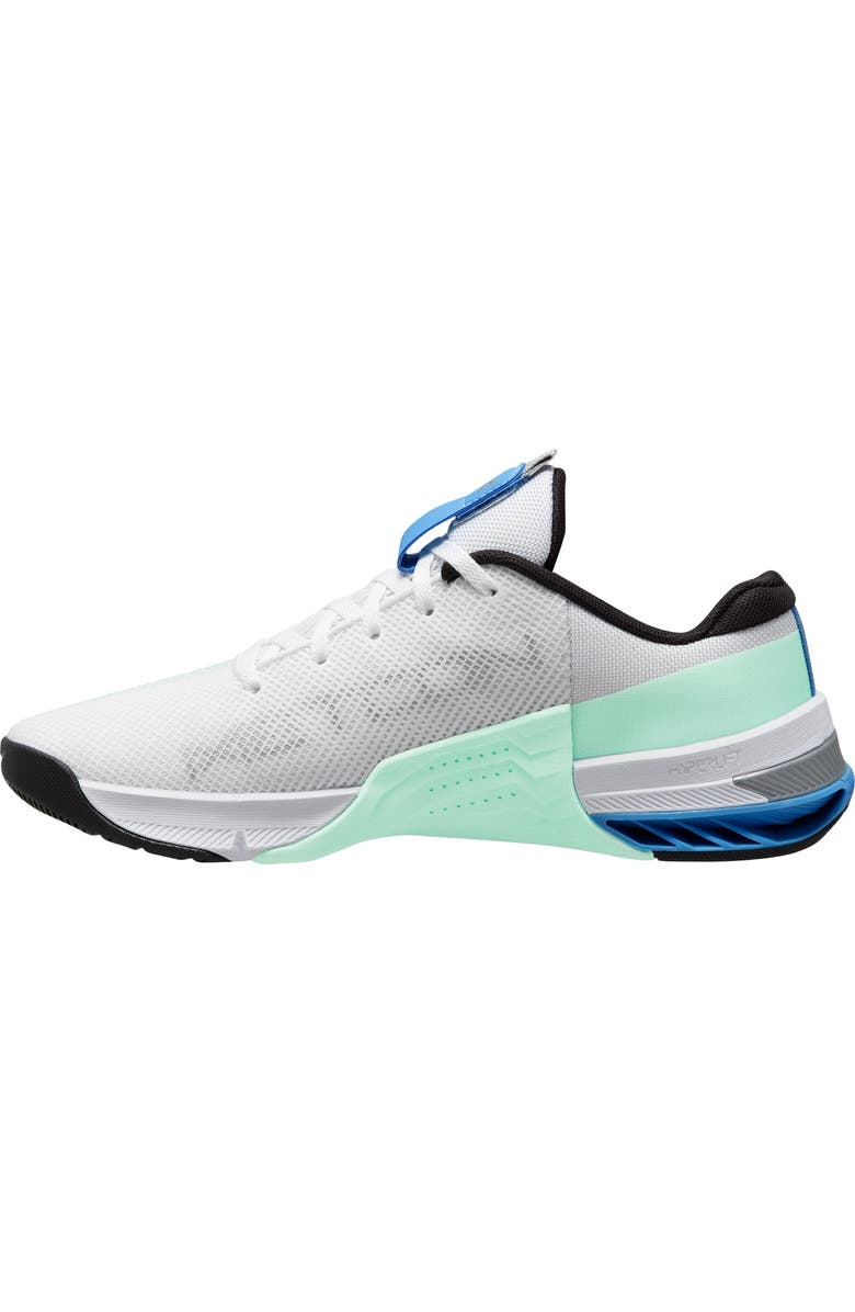 Nike Metcon 8 Training Shoe, Alternate, color, White/ Silver/ Mint Foam