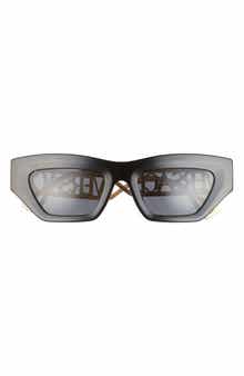 Versace 53mm Irregular Sunglasses