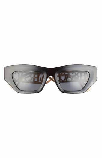 Versace 53mm Irregular Sunglasses