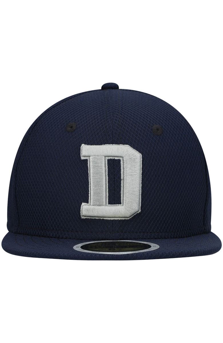 New Era Youth New Era Navy Dallas Cowboys Coach D 59FIFTY Fitted Hat, Alternate, color, 