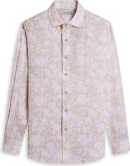 Bugatchi Julian Linen Button-Up Shirt