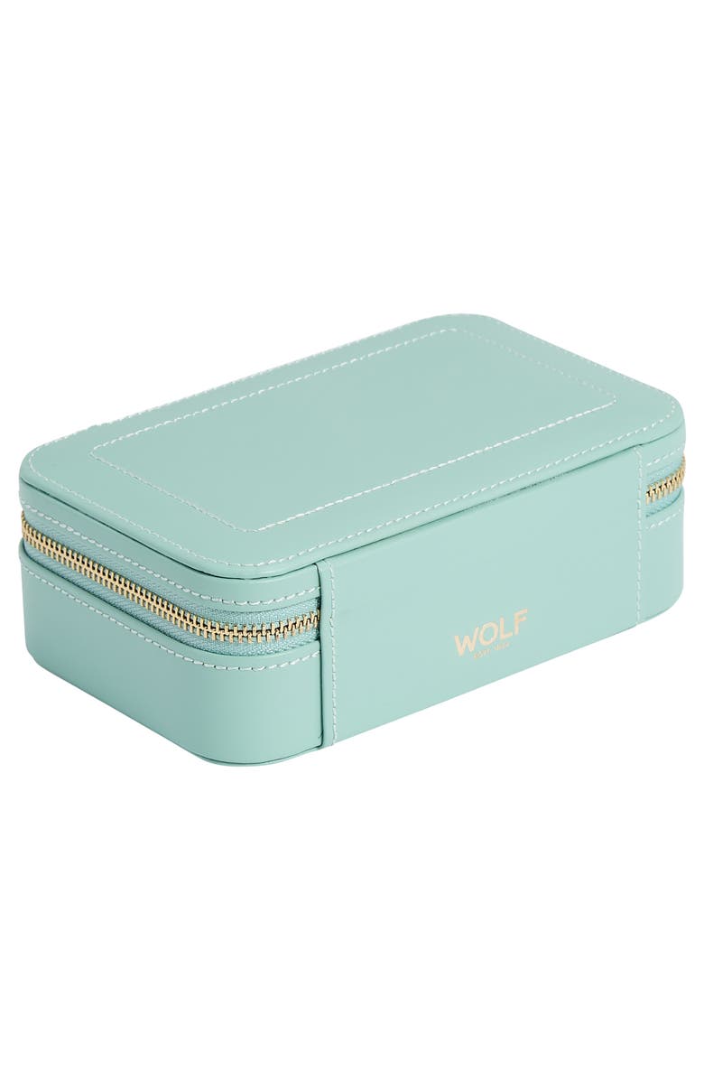 WOLF Sophia Travel Zip Case, Alternate, color, Jade