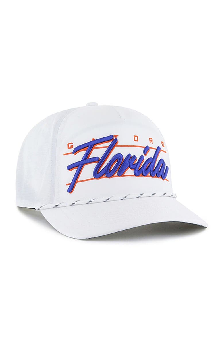 '47 Men's '47 White Florida Gators Condor Hitch brrr° Adjustable Hat, Alternate, color, 