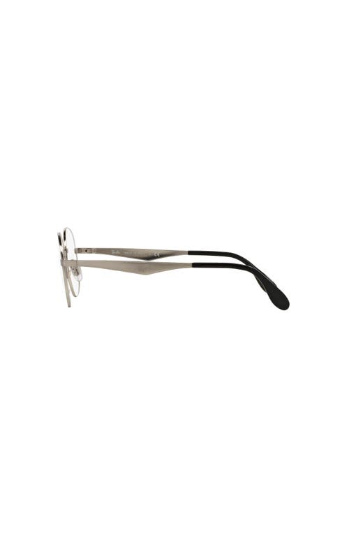 Ray Ban Ray-ban 47mm Phantos Optical Glasses In Silver