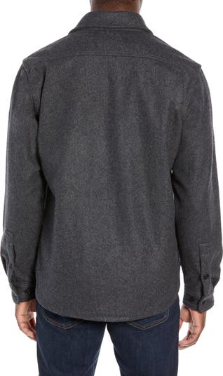 Schott NYC CPO Wool Blend Work Shirt | Nordstrom