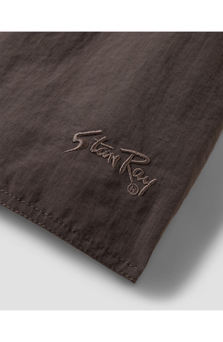 STAN RAY Miki Cotton Drawstring Waist Shorts, Alternate, color, 