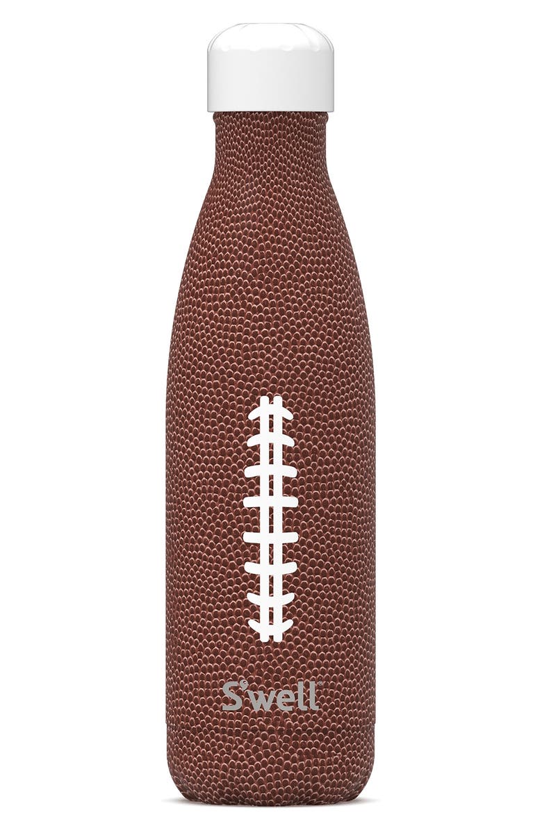 S'well End Zone 17-Ounce Insulated Stainless Steel Water Bottle, Main, color,