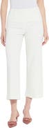 Lysse Layton Pull-On High Waist Crop Wide Leg Knit Jeans