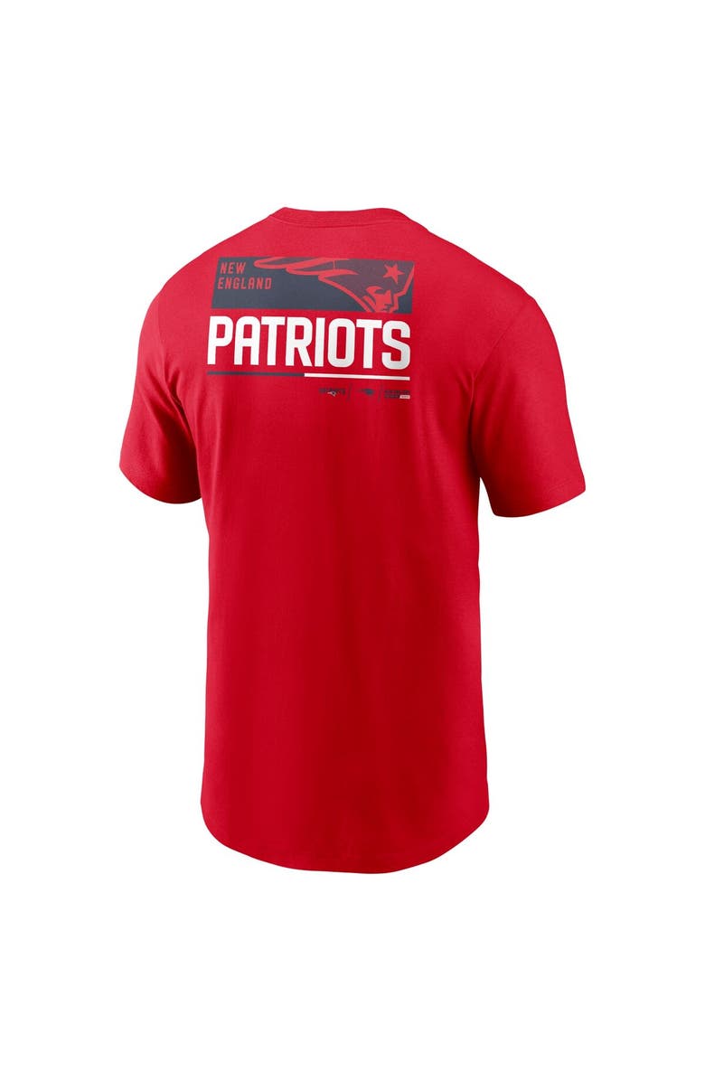 Nike Men's Nike Red New England Patriots Team Incline T-Shirt, Alternate, color, 